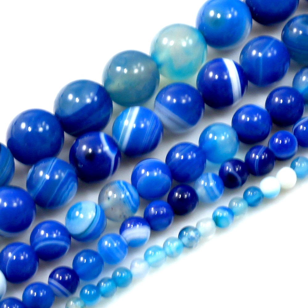 Agate Striped Blue